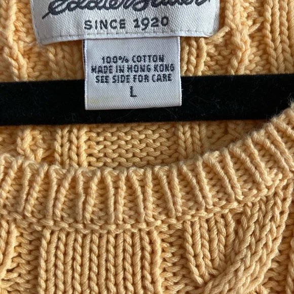 Eddie Bauer Short Sleeve Sweater Women Size Large - Picture 3 of 5